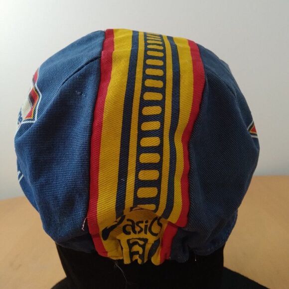 Asics Bianchi Mercatone Uno Albacom Cycling Hat Cap - Picture 4 of 8